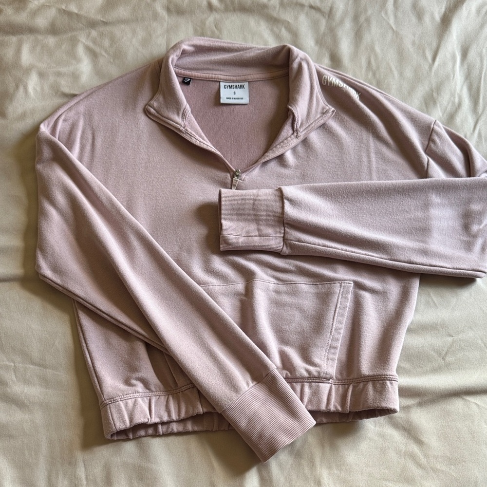 Gymshark Blush Quarter-Zip Top